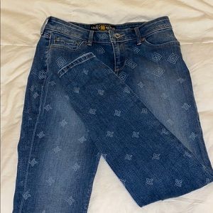 Adorable diamond Lucky Brand Lolita Capri